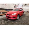 Image 1 : PARKSVILLE - 2011 TOYOTA MATRIX, RED, 173273 KMS, ALL WHEEL DRIVE. - D020256