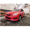 Image 2 : PARKSVILLE - 2011 TOYOTA MATRIX, RED, 173273 KMS, ALL WHEEL DRIVE. - D020256