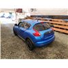 Image 22 : PARKSVILLE - 2011 NISSAN JUKE, BLUE, 199112 KMS, FRONT WHEEL DRIVE. - J012208