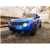 Image 2 : PARKSVILLE - 2011 NISSAN JUKE, BLUE, 199112 KMS, FRONT WHEEL DRIVE. - J012208