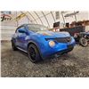 Image 8 : PARKSVILLE - 2011 NISSAN JUKE, BLUE, 199112 KMS, FRONT WHEEL DRIVE. - J012208