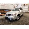 Image 1 : PARKSVILLE - 2014 DODGE JOURNEY, SILVER, 186991 KMS, FRONT WHEEL DRIVE. - D260182