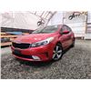 Image 1 : PARKSVILLE - 2018 KIA FORTE LX, RED, 182941 KMS, FRONT WHEEL DRIVE. - D170156