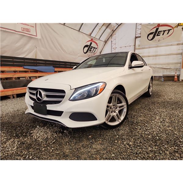 PARKSVILLE - 2016 MERCEDES L 300, WHITE, 169409 KMS, REAR WHEEL DRIVE. - D178927
