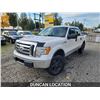 Image 2 : DUNCAN - 2012 FORD F150, WHITE, 203291 KMS, 4X4. - DB18786