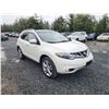 Image 9 : PARKSVILLE - 2011 NISSAN MURANO, WHITE, 235908 KMS, FOUR WHEEL DRIVE. - J150844