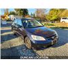 Image 6 : DUNCAN - 2004 HONDA CIVIC, BLACK, 215828 KMS, FRONT WHEEL DRIVE. - D927975