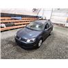 Image 4 : PARKSVILLE - 2010 VW JETTA S, BLUE, 155001 KMS, FRONT WHEEL DRIVE. - D686204