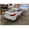 Image 16 : PARKSVILLE - 2016 HYUNDAI ELANTRA, WHITE, 109153 KMS, FRONT WHEEL DRIVE. - J682573