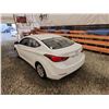 Image 22 : PARKSVILLE - 2016 HYUNDAI ELANTRA, WHITE, 109153 KMS, FRONT WHEEL DRIVE. - J682573