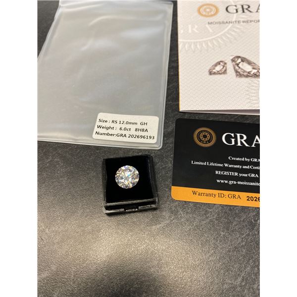 303 -- 6 CARAT MOISSANITE