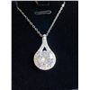 Image 1 : 319 -- 5 CARAT SIMULATED DIAMOND NECKLACE