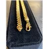 Image 2 : 323 -- 14K GOLD PLATED CUBAN LINK NECKLACE