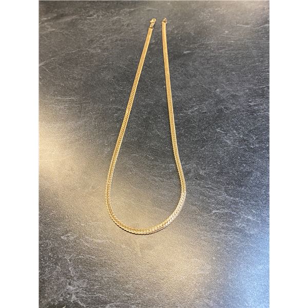 324 -- 18K GOLD PLATED SERPENTINE NECKLACE