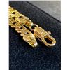 Image 2 : 325 -- 14K GOLD PLATED 6MM CUBAN LINK NECKLACE