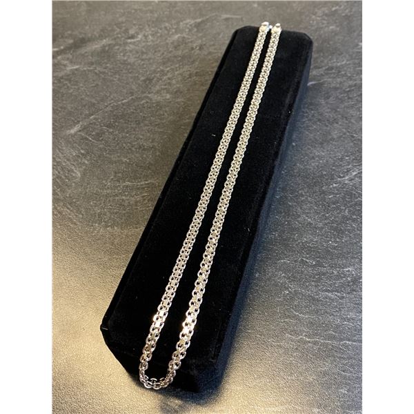 326 -- PLATINUM PLATED NECKLACE