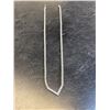 Image 1 : 327 -- PLATINUM PLATED TENNIS NECKLACE