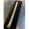 Image 1 : 330 -- 18K GOLD PLATED ICED CUBAN LINKS