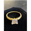 Image 1 : 334 -- 1.25 CARAT SIMULATED DIAMOND RING