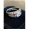 Image 3 : 335 -- 1 CARAT SIMULATED DIAMOND RING