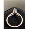 Image 3 : 340 -- PLATINUM PLATED 1 CARAT MARQUISE CUT