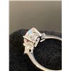 Image 3 : 345 -- 2 CARAT PEAR CUT TRINITY RING