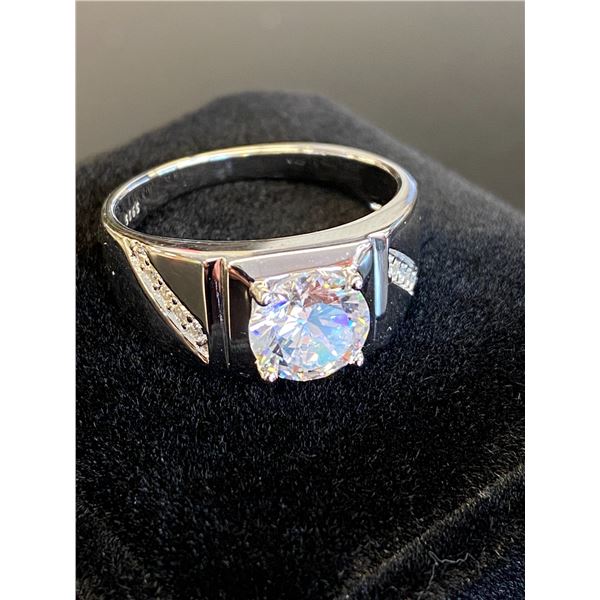 348 -- 2 CARAT MENS RING