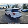 Image 14 : DUNCAN - 2016 FORD EXPLORER, WHITE, 191418 KMS, FOUR WHEEL DRIVE. - DA53977