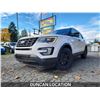 Image 1 : DUNCAN - 2016 FORD EXPLORER, WHITE, 191418 KMS, FOUR WHEEL DRIVE. - DA53977