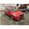 Image 9 : PARKSVILLE - 2018 KIA FORTE LX, RED, 182941 KMS, FRONT WHEEL DRIVE. - D170156