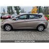 Image 15 : DUNCAN - 2013 HYUNDAI ACCENT, BROWN, 101786 KMS, FRONT WHEEL DRIVE. - D095047