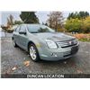 Image 5 : DUNCAN - 2009 FORD FUSION, GREEN, 210881 KMS, FRONT WHEEL DRIVE. - D202773