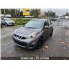 Image 2 : DUNCAN - 2016 NISSAN MICRA, GREY, 180894 KMS, FRONT WHEEL DRIVE. - D252746