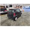 Image 15 : PARKSVILLE - 2009 SMART FORTWO, BLACK, 107051 KMS, REAR WHEEL DRIVE. - D252406