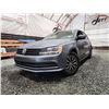 Image 1 : PARKSVILLE - 2015 VW JETTA, GREY, 207815 KMS, FRONT WHEEL DRIVE. - D214924