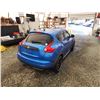 Image 16 : PARKSVILLE - 2011 NISSAN JUKE, BLUE, 199112 KMS, FRONT WHEEL DRIVE. - J012208