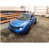 Image 4 : PARKSVILLE - 2011 NISSAN JUKE, BLUE, 199112 KMS, FRONT WHEEL DRIVE. - J012208