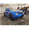 Image 8 : PARKSVILLE - 2011 NISSAN JUKE, BLUE, 199112 KMS, FRONT WHEEL DRIVE. - J012208