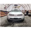 Image 5 : PARKSVILLE - 2007 NISSAN MURANO, GREY, 257947 KMS, FOUR WHEEL DRIVE. - J606073