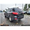 Image 13 : DUNCAN - 2007 HYUNDAI SANTA FE, BLACK, 277723 KMS, FRONT WHEEL DRIVE. - D011664