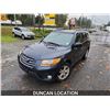Image 2 : DUNCAN - 2010 HYUNDAI SANTA FE, BLUE, 239959 KMS, ALL WHEEL DRIVE. - D383142