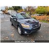 Image 6 : DUNCAN - 2010 HYUNDAI SANTA FE, BLUE, 239959 KMS, ALL WHEEL DRIVE. - D383142
