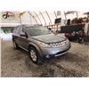 Image 8 : PARKSVILLE - 2007 NISSAN MURANO, SILVER, 285059 KMS, ALL WHEEL DRIVE. - B616926