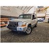 Image 1 : PARKSVILLE - 2006 JEEP COMMANDER, SILVER, 172467 MILES, FOUR WHEEL DRIVE. - B166905