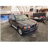 Image 10 : PARKSVILLE - 2002 BMW X5, BLACK, 217622 KMS, ALL WHEEL DRIVE. - BV72419