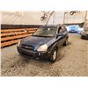 Image 3 : PARKSVILLE - 2006 HYUNDAI TUCSON, BLUE, 288053 KMS, ALL WHEEL DRIVE. - P455417