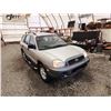 Image 9 : PARKSVILLE - 2002 HYUNDAI SANTA FE, SILVER, 251745 KMS, FRONT WHEEL DRIVE. - D332333