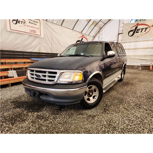 PARKSVILLE - 1999 FORD F150, BLUE, 151279 KMS, REAR WHEEL DRIVE. - BA75887