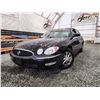 Image 1 : PARKSVILLE - 2006 BUICK ALLUERE, BLACK, 184468 KMS, FRONT WHEEL DRIVE. - B188409