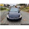 Image 4 : DUNCAN - 2003 HONDA ACCORD, BLACK, 257108 KMS, FRONT WHEEL DRIVE. - D801855